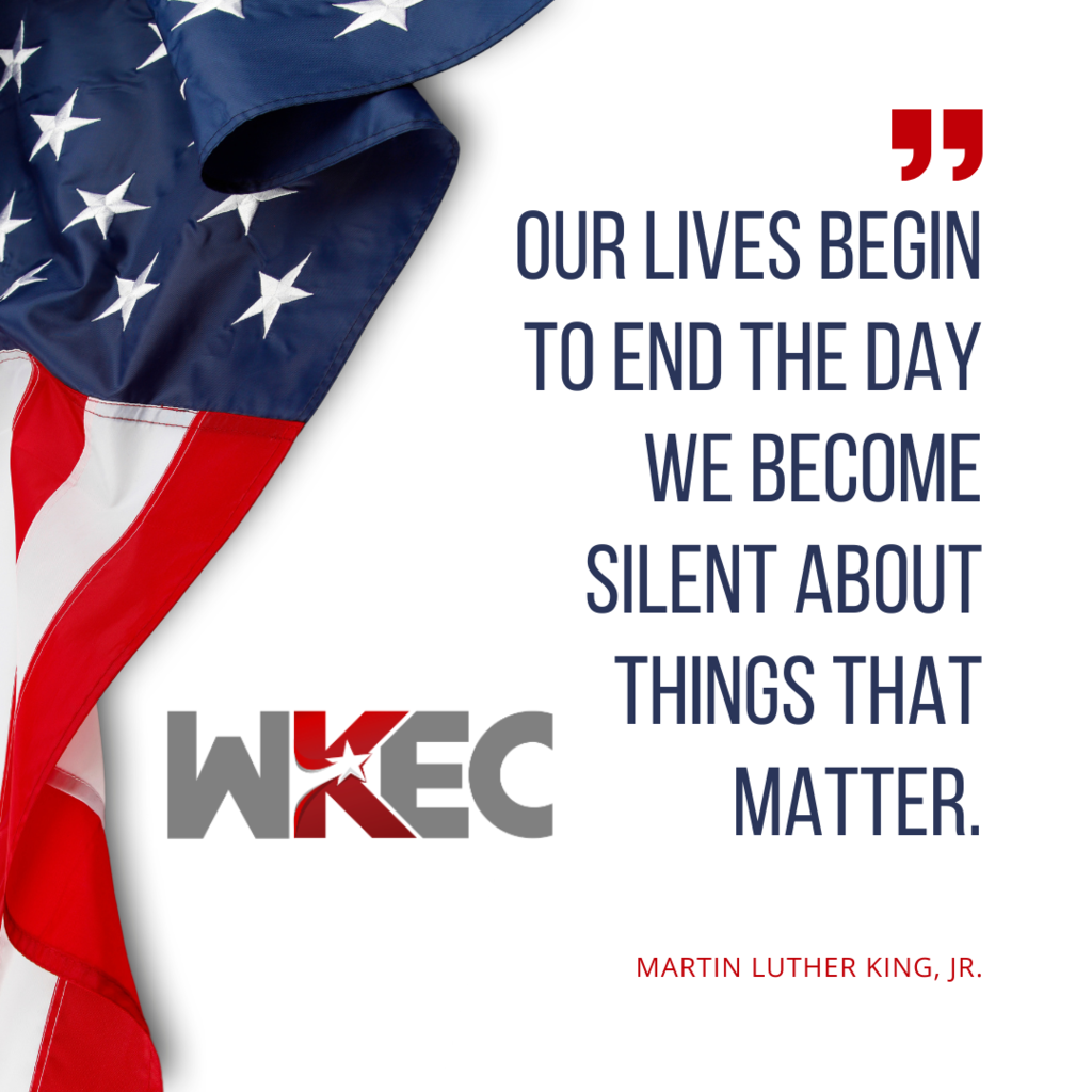 our lives begin to end the day we become silent about things that matter